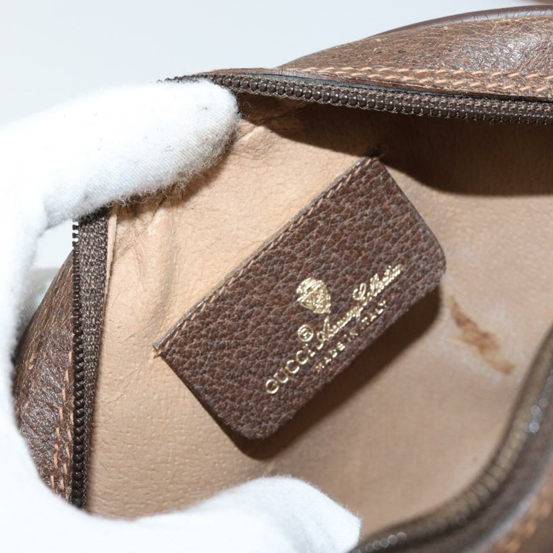 【日本直送】GUCCI GG Supreme Web Sherry Line 手拿包 PVC 米色 金色 89 02 066 正品 148159-9