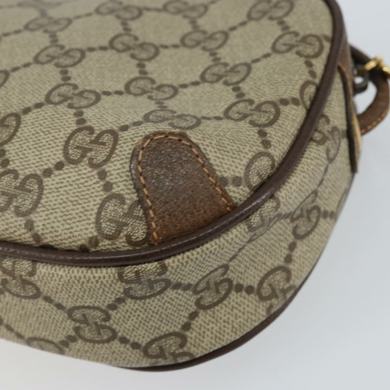 【日本直送】GUCCI GG Supreme Web Sherry Line 手拿包 PVC 米色 金色 89 02 066 正品 148159-15