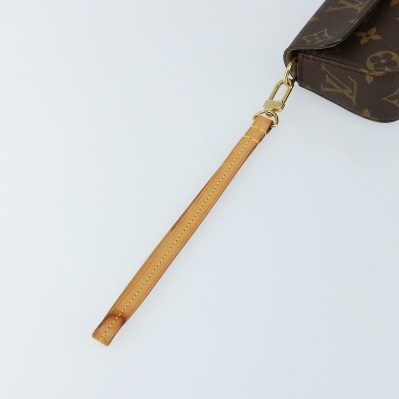 【日本直送】路易威登 Monogram Pochette Lagoon 眼鏡盒 M60008 LV Auth 148124-7