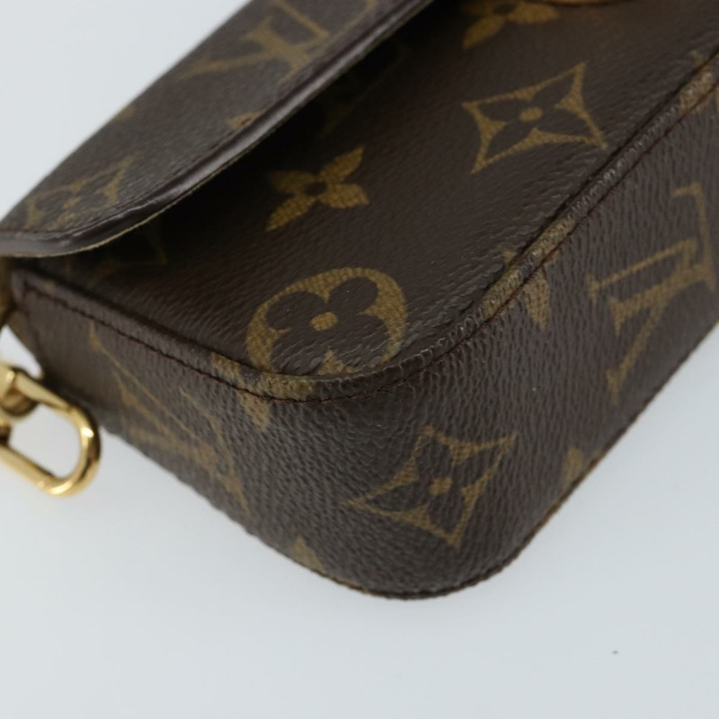 【日本直送】路易威登 Monogram Pochette Lagoon 眼鏡盒 M60008 LV Auth 148124-13