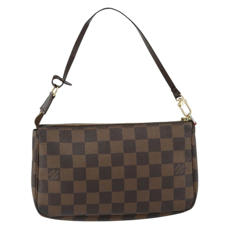 【日本直送】路易威登 Damier Ebene 手拿包配件袋 N41206 LV 正品 148145-1