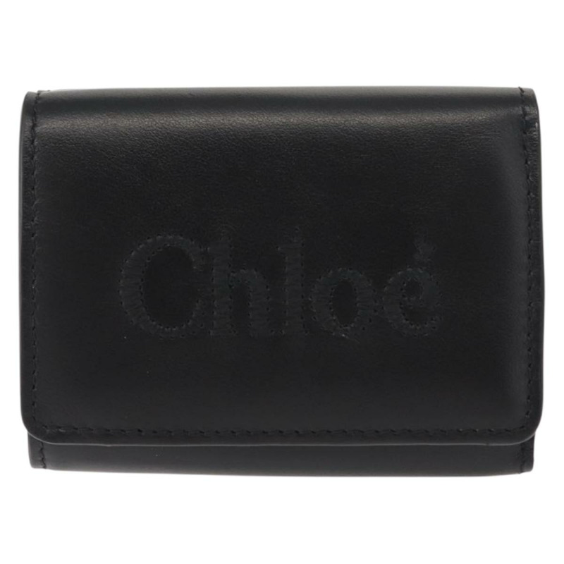 【日本直送】Chloe Sense 皮夾 皮革 黑色 正品 148476-12