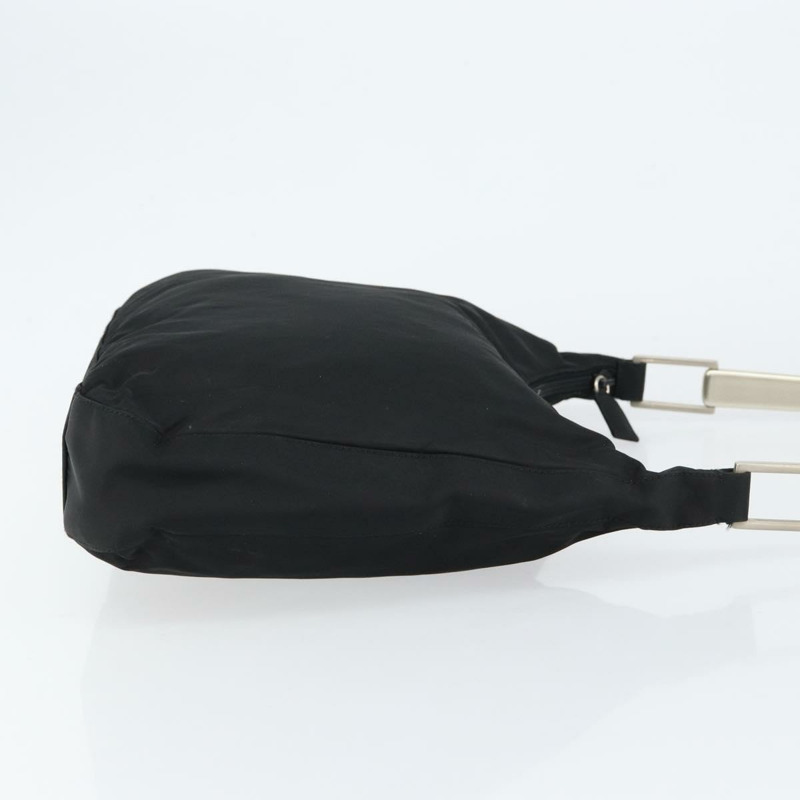 【日本直送】PRADA 單肩包 尼龍 黑色 銀色 正品 148397-2