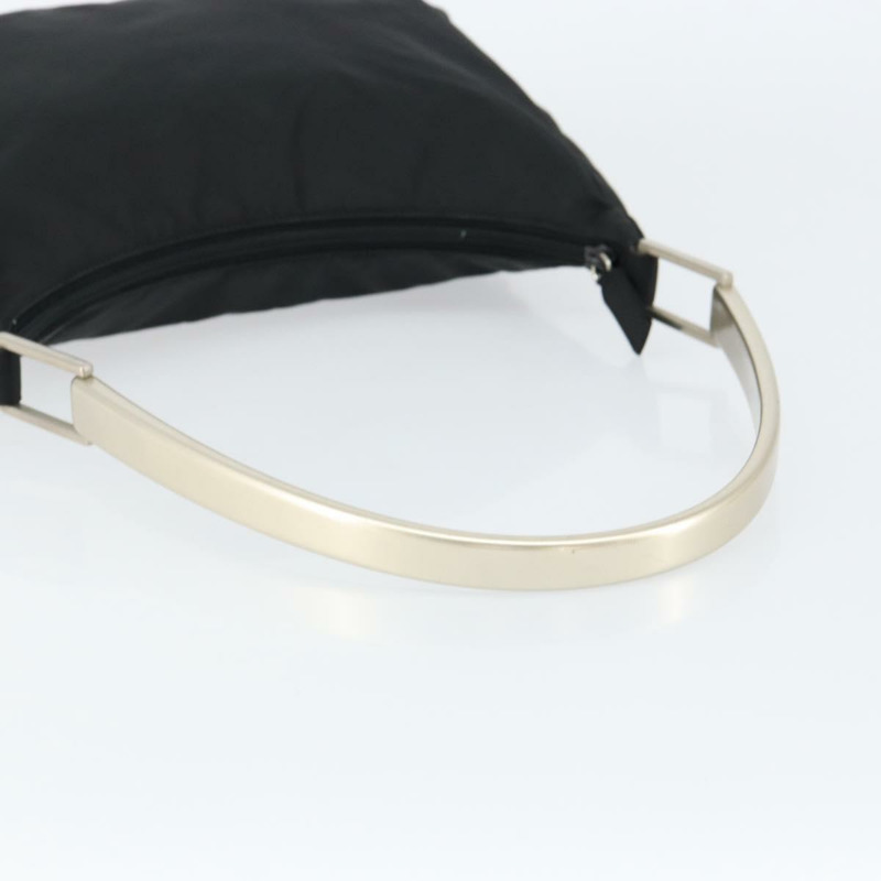 【日本直送】PRADA 單肩包 尼龍 黑色 銀色 正品 148397-6