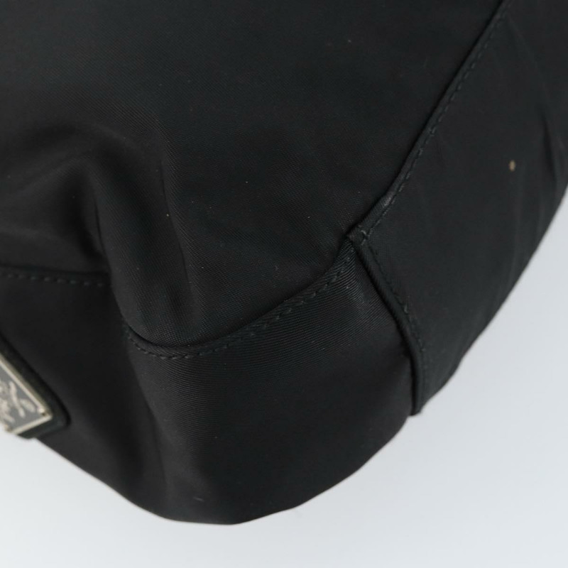 【日本直送】PRADA 單肩包 尼龍 黑色 銀色 正品 148397-14