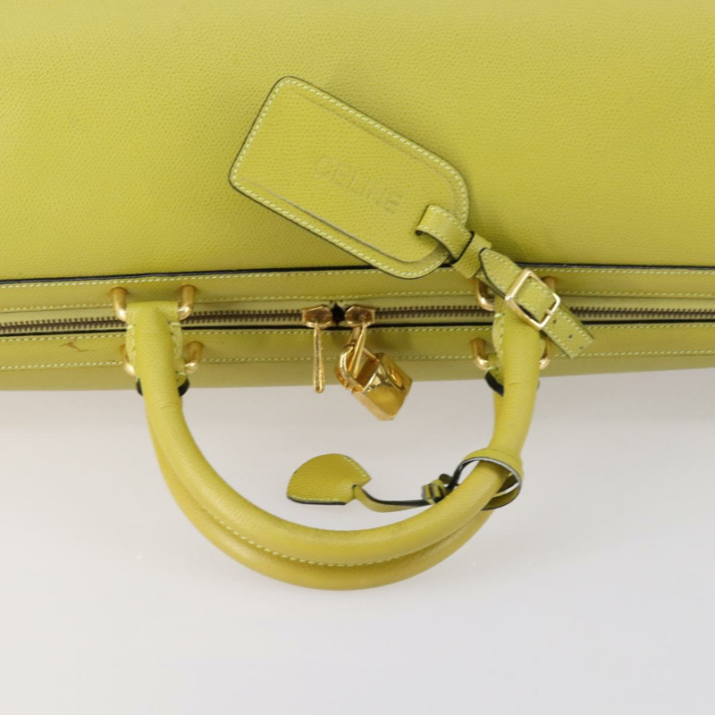 【日本直送】CELINE 波士頓包 皮革 金色 正品 148371-6