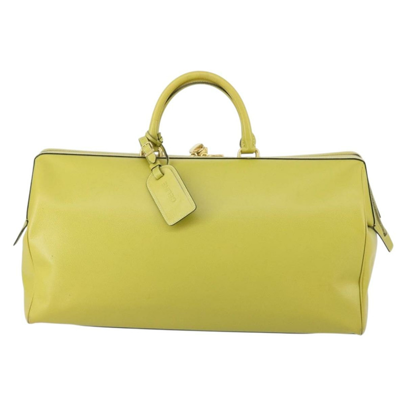 【日本直送】CELINE 波士頓包 皮革 金色 正品 148371-12