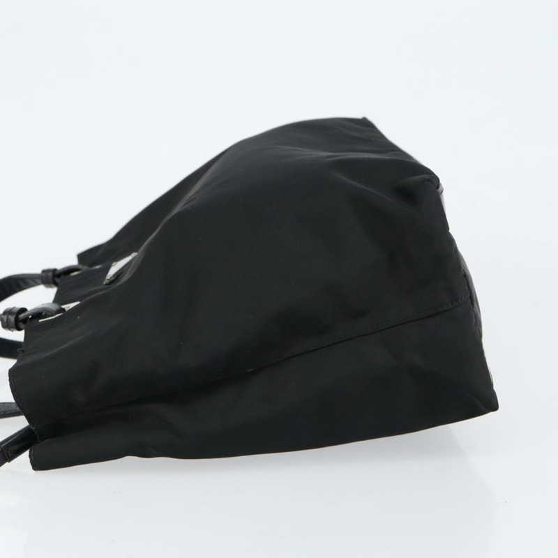 【日本直送】PRADA 尼龍手提包 黑色 銀色 正品 148430-3