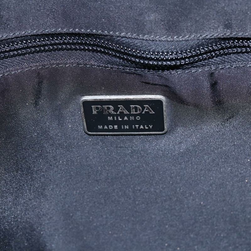 【日本直送】PRADA 尼龍托特包 黑色 銀色 正品 148426-17