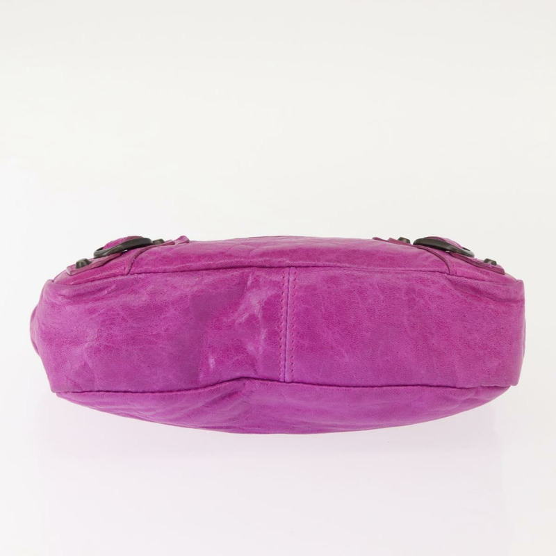 【日本直送】BALENCIAGA 經典紫色皮革手拿包 110481 正品號 148453-5