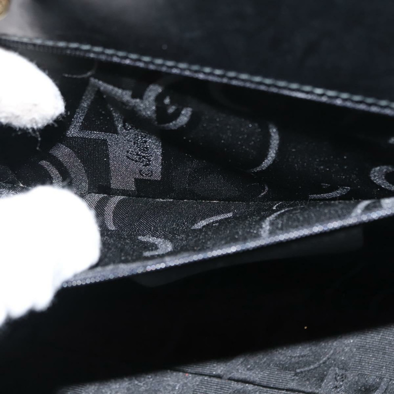 【日本直送】Salvatore Ferragamo Vala 手提包 皮革 黑色 金色 正品 148890-19