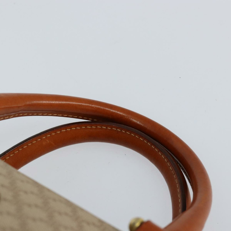 【日本直送】CELINE Macadam帆布手提包 PVC皮革 米色 金色 正品 148900-7