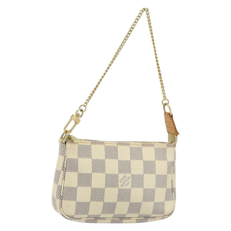 【日本直送】路易威登 Damier Azur 迷你手拿包配件包 N63005 LV 正品 150311-0