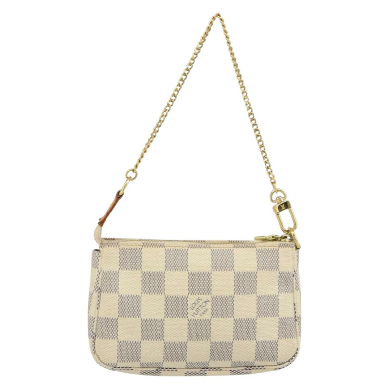 【日本直送】路易威登 Damier Azur 迷你手拿包配件包 N63005 LV 正品 150311-1