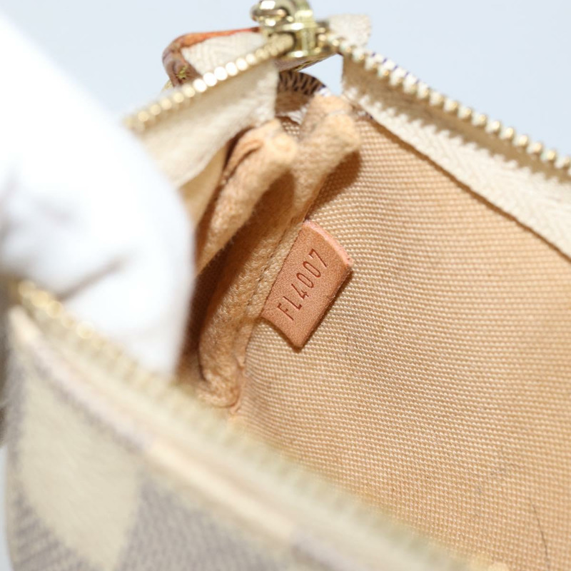 【日本直送】路易威登 Damier Azur 迷你手拿包配件包 N63005 LV 正品 150311-11