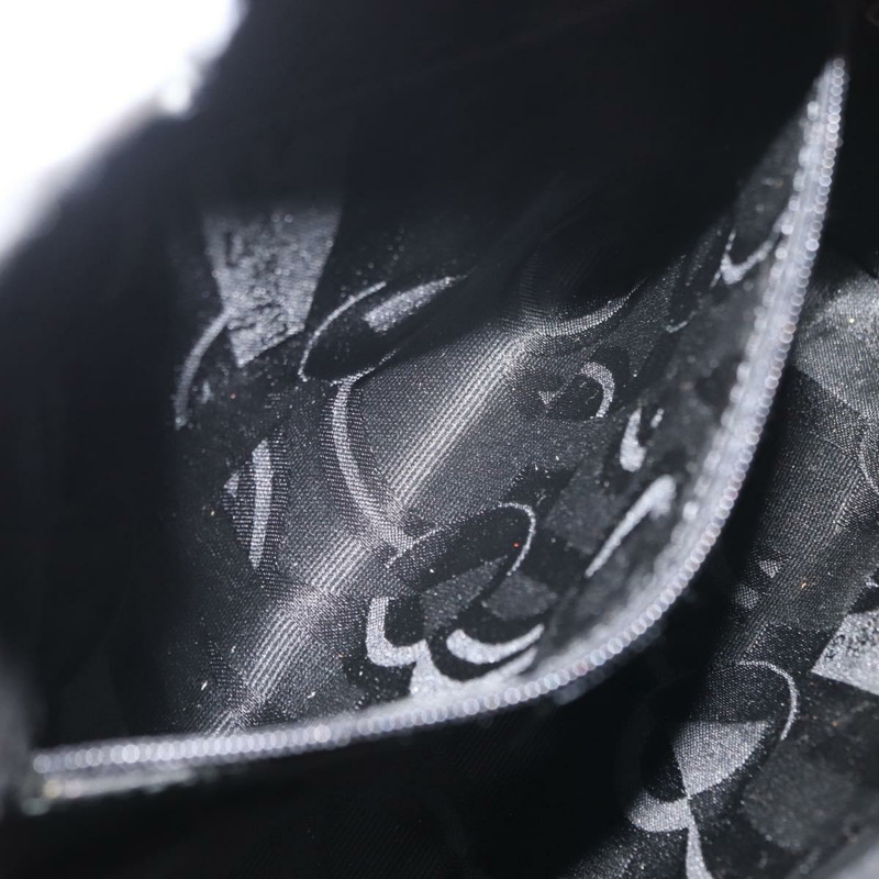 【日本直送】Salvatore Ferragamo Gancini 肩背包 麂皮 黑色 金色 正品 148886-10