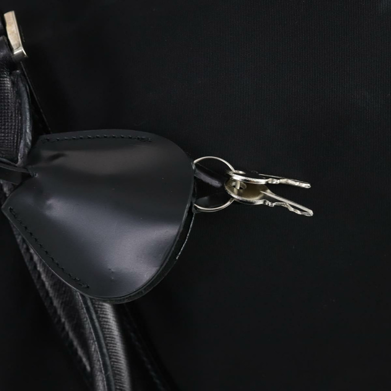 【日本直送】PRADA 波士頓包 尼龍皮革 兩用 黑色 銀色 正品 147786-9
