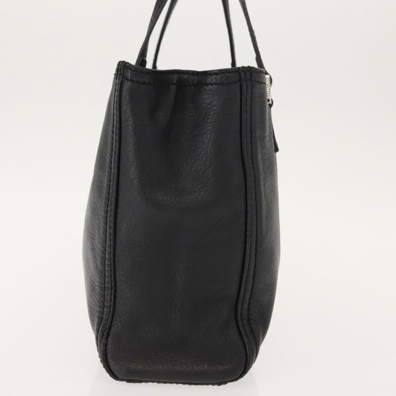 【日本直送】FENDI 手提包 皮革 黑色 銀色 正品 148853-2