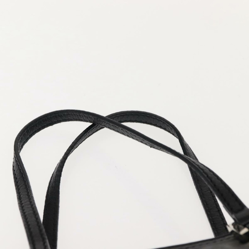 【日本直送】FENDI 手提包 皮革 黑色 銀色 正品 148853-7