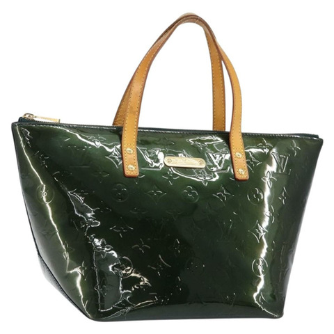 路易威登 Monogram Vernis Bellevue 小號手袋 Bluenuit M93671 正品 150263