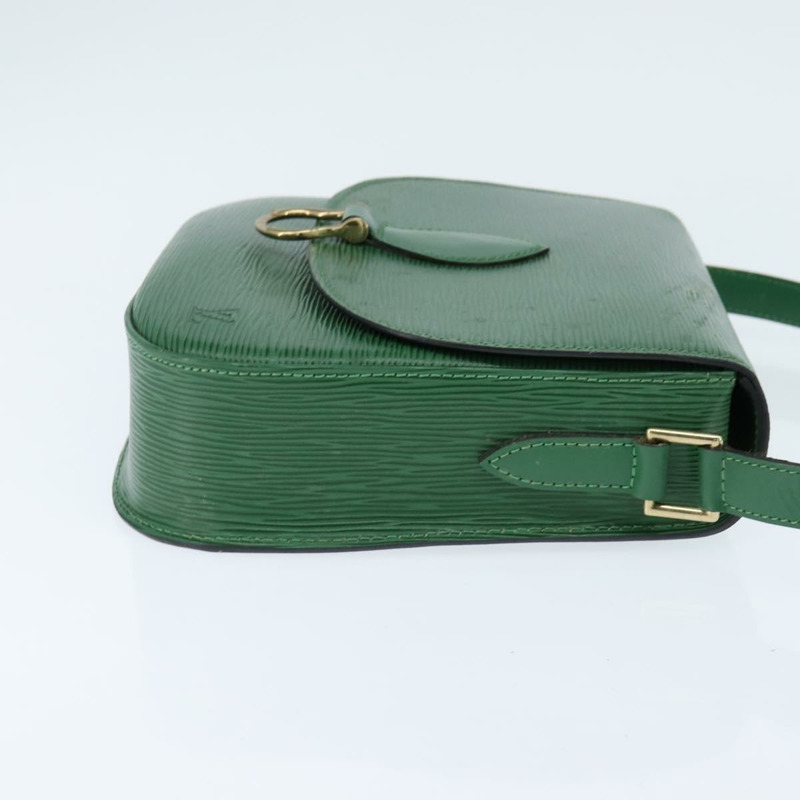 【日本直送】路易威登 Epi Saint Cloud GM 肩背包 綠色 M52194 LV Auth 147758-3