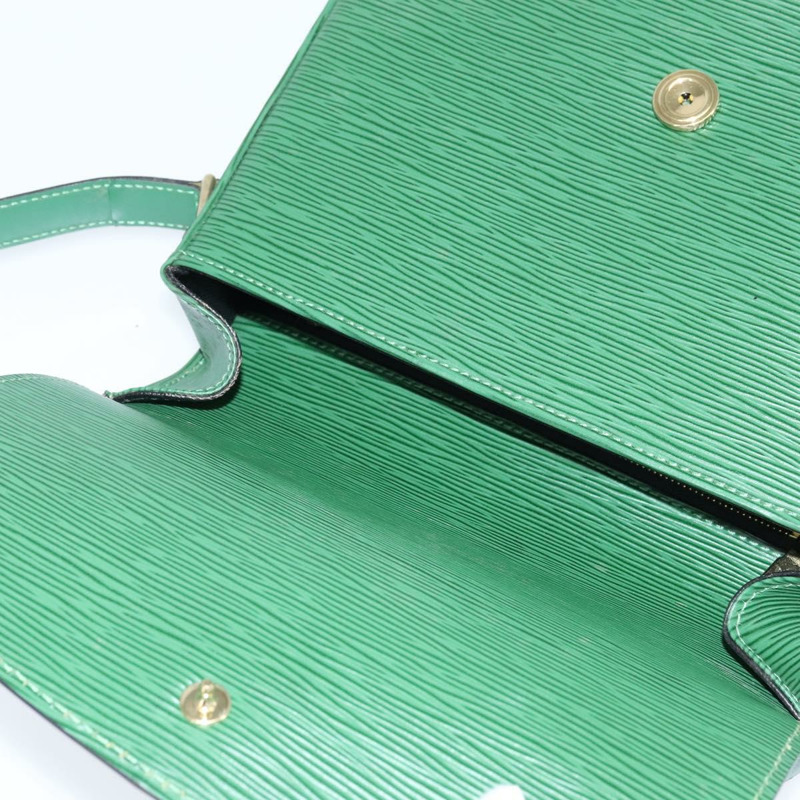 【日本直送】路易威登 Epi Saint Cloud GM 肩背包 綠色 M52194 LV Auth 147758-8