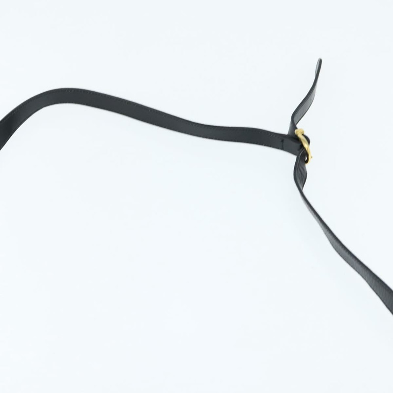 【日本直送】Salvatore Ferragamo Gancini 皮革肩背包 黑色 金色 正品 150291-7