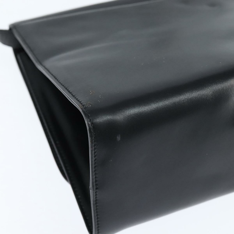 【日本直送】Salvatore Ferragamo Gancini 皮革肩背包 黑色 金色 正品 150291-14