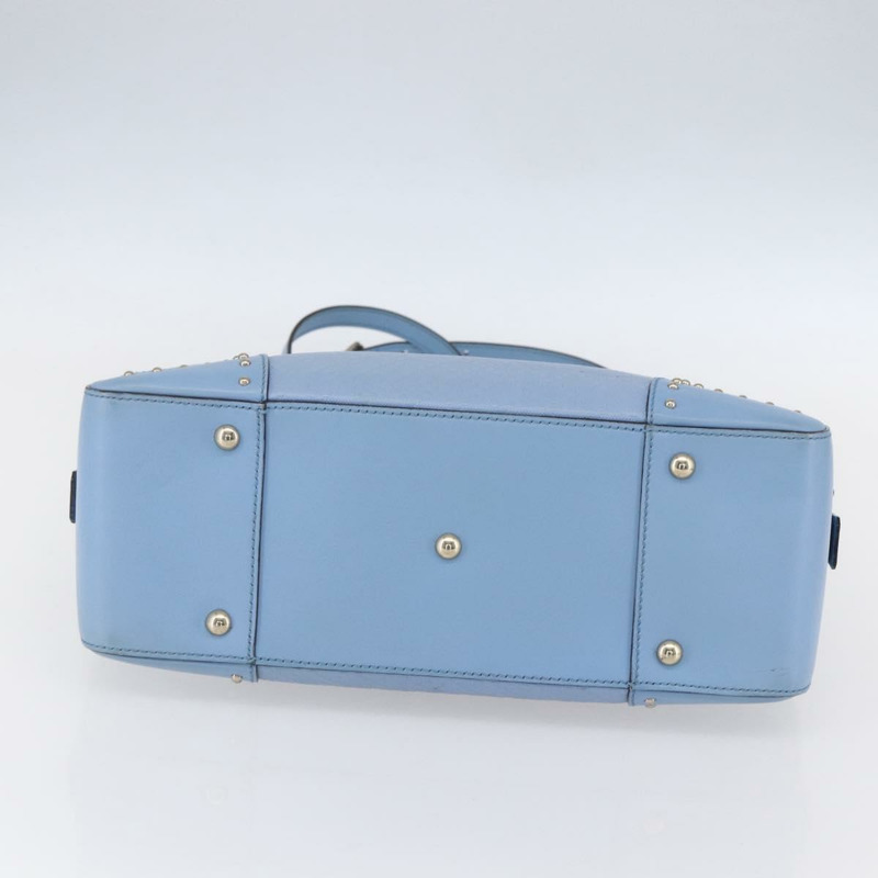 【日本直送】GUCCI Diamante 手提包 皮革 兩用 淺藍色 金色 354332 正品 150519-4