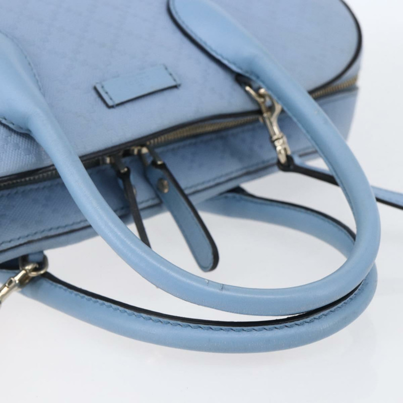 【日本直送】GUCCI Diamante 手提包 皮革 兩用 淺藍色 金色 354332 正品 150519-6