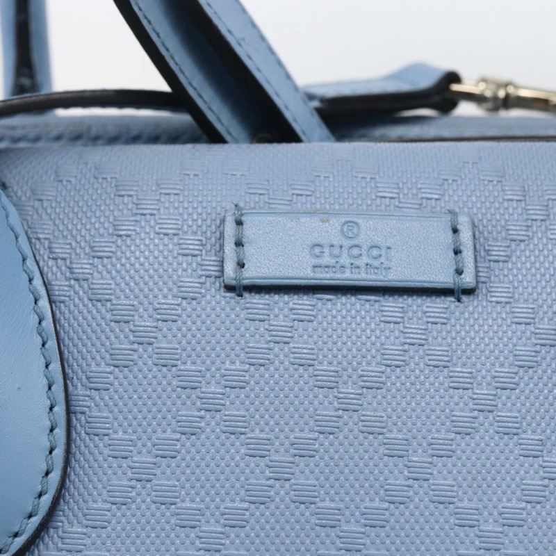 【日本直送】GUCCI Diamante 手提包 皮革 兩用 淺藍色 金色 354332 正品 150519-17