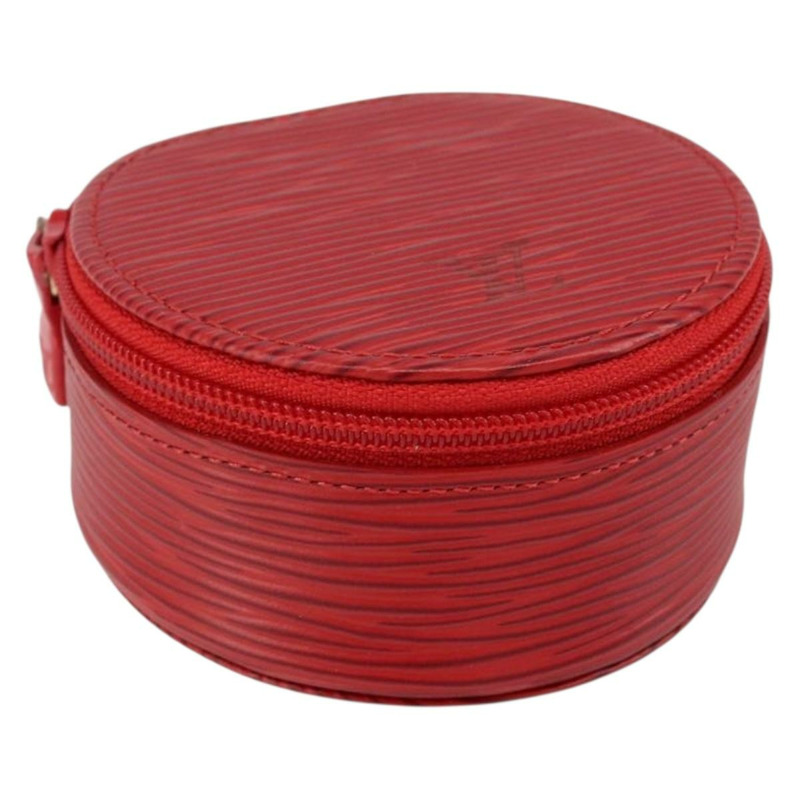 【日本直送】路易威登 Epi Ecrin Bijou 8 珠寶盒 紅色 M48227 LV Auth 147804-0