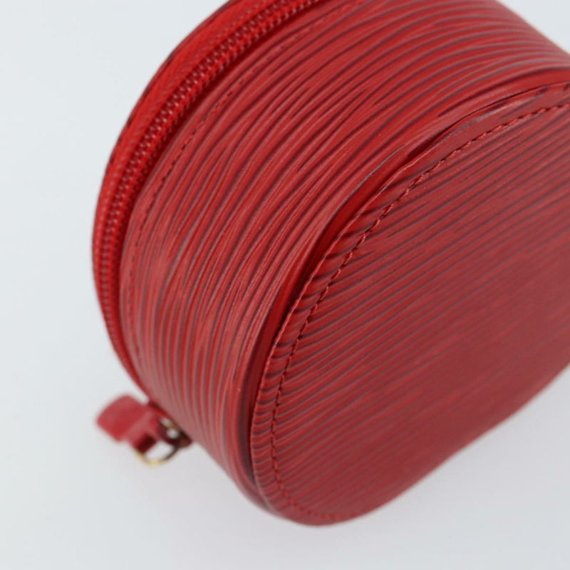 【日本直送】路易威登 Epi Ecrin Bijou 8 珠寶盒 紅色 M48227 LV Auth 147804-14