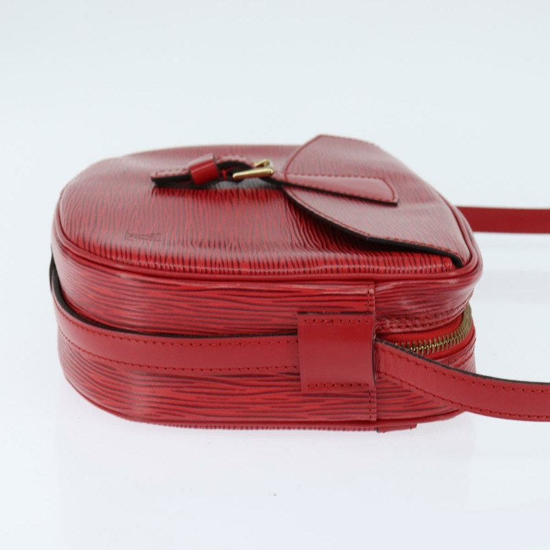【日本直送】路易威登 Epi Jeune Fille MM 單肩包紅色 M52157 LV 正品 150510-3