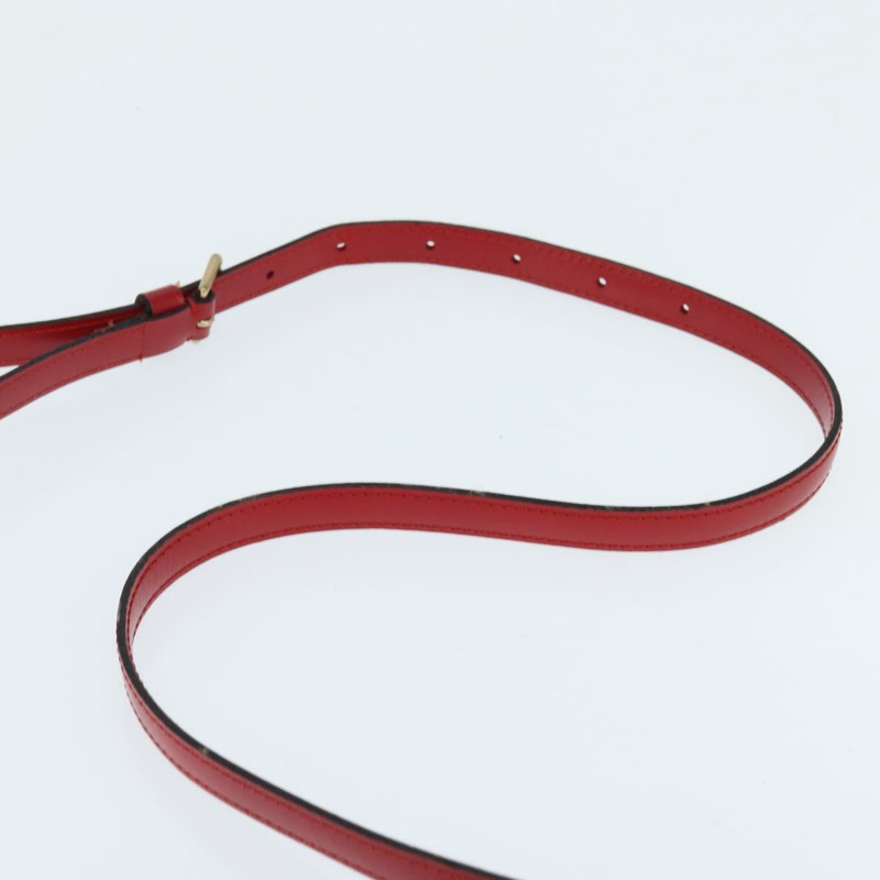 【日本直送】路易威登 Epi Jeune Fille MM 單肩包紅色 M52157 LV 正品 150510-7