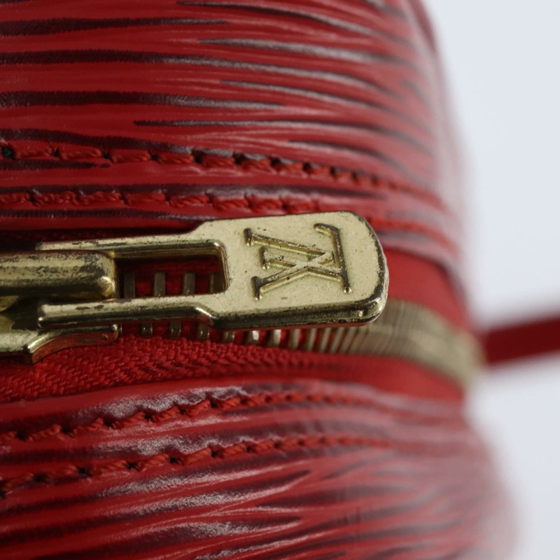 【日本直送】路易威登 Epi Jeune Fille MM 單肩包紅色 M52157 LV 正品 150510-8