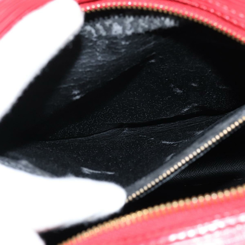 【日本直送】路易威登 Epi Jeune Fille MM 單肩包紅色 M52157 LV 正品 150510-10