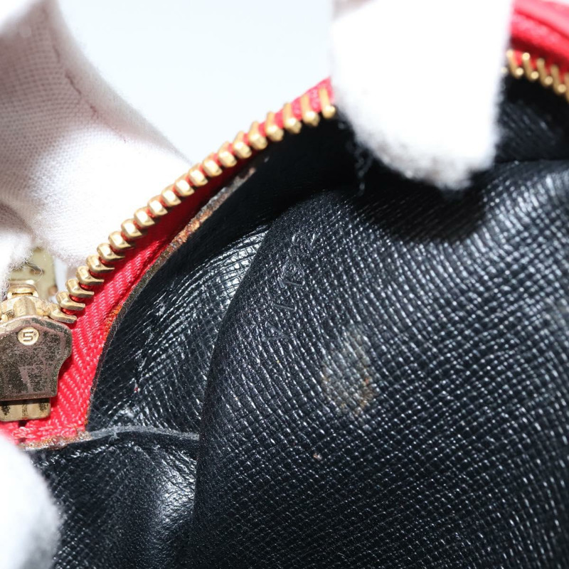 【日本直送】路易威登 Epi Jeune Fille MM 單肩包紅色 M52157 LV 正品 150510-11