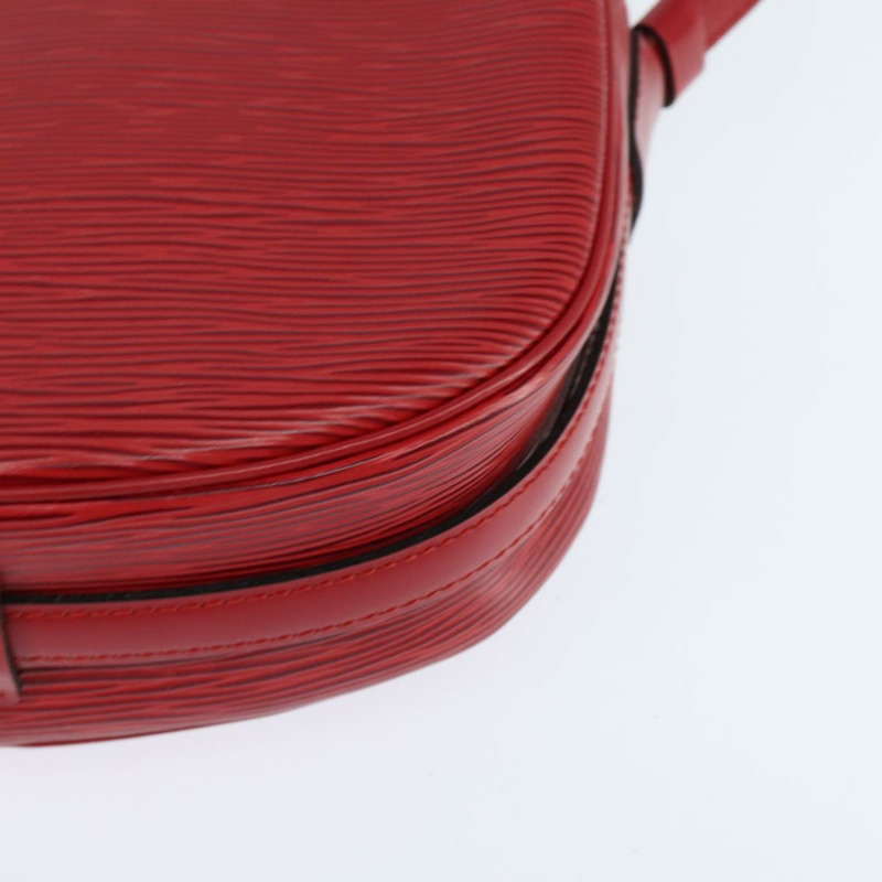 【日本直送】路易威登 Epi Jeune Fille MM 單肩包紅色 M52157 LV 正品 150510-16