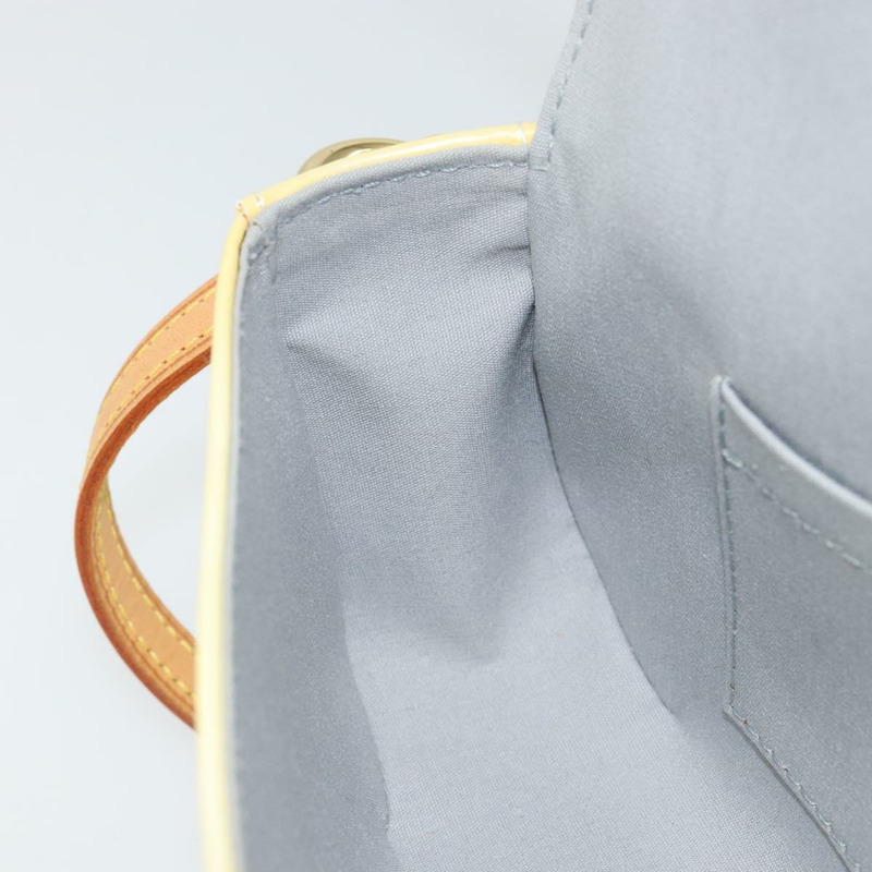 【日本直送】路易威登 Monogram Vernis Malibu Street Bag Perle M91507 LV Auth 150502-21