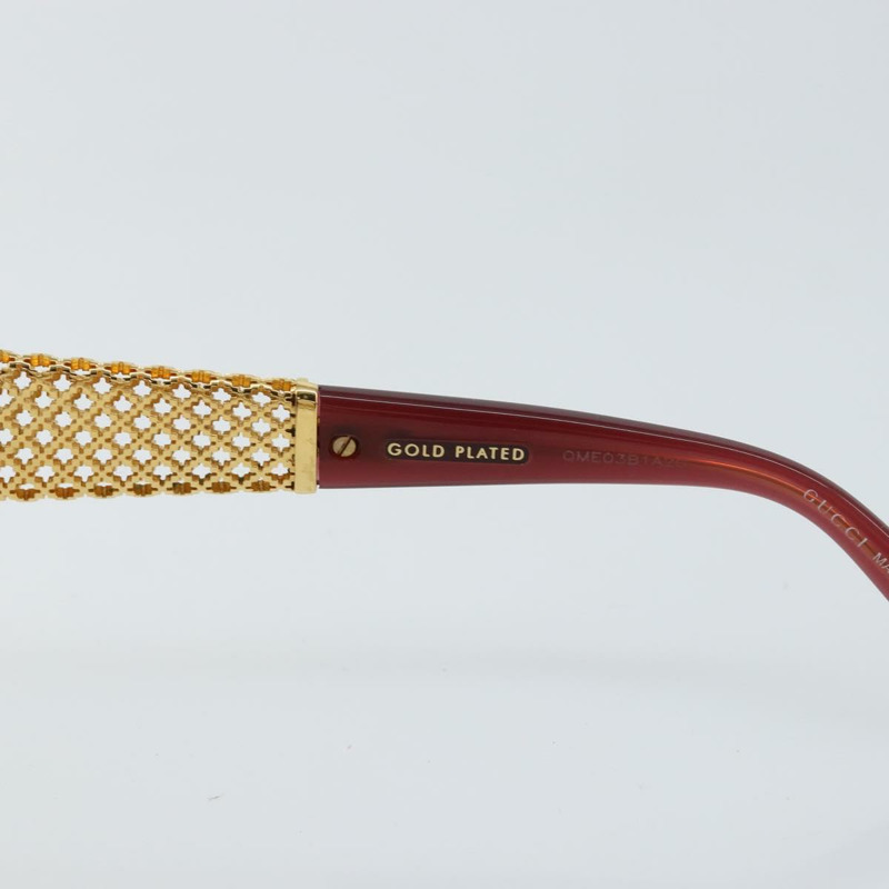 【日本直送】GUCCI 太陽眼鏡 塑膠 波爾多紅 Auth 148977-8