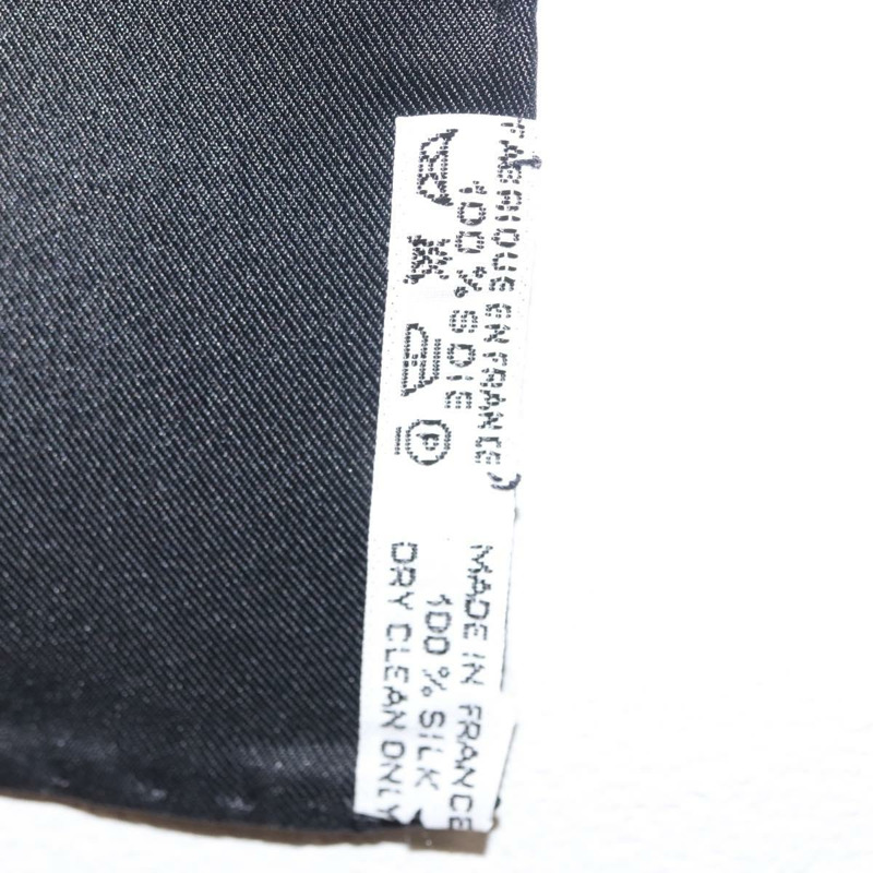 【日本直送】HERMES Carre 90 圍巾「LE TEMPS des MARIONNETTES」絲綢黑色正品 148961-13