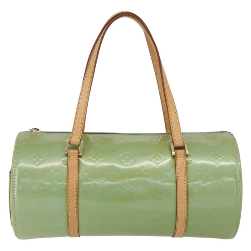 【日本直送】路易威登 Monogram Vernis Bedford 手提包 淺藍色 M91007 LV 正品 150704-1