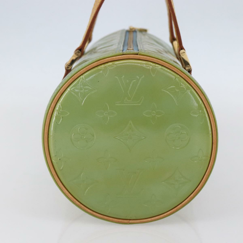 【日本直送】路易威登 Monogram Vernis Bedford 手提包 淺藍色 M91007 LV 正品 150704-2