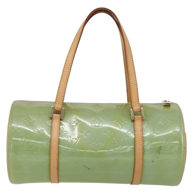 【日本直送】路易威登 Monogram Vernis Bedford 手提包 淺藍色 M91007 LV 正品 150704-12