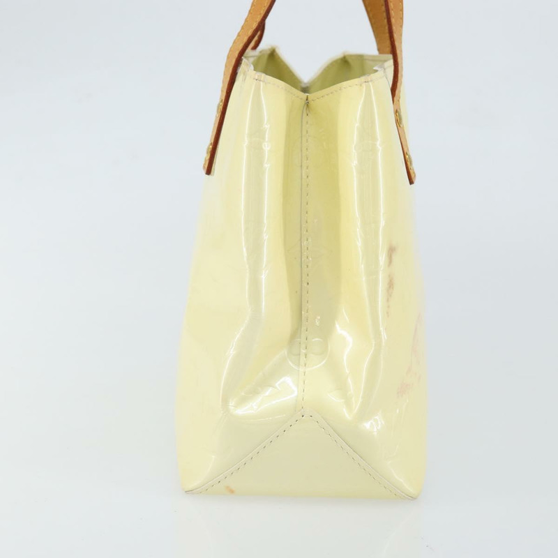 【日本直送】路易威登 Monogram Vernis Reade PM 手提包 Perle M91336 LV Auth 150707-2