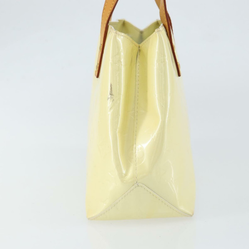 【日本直送】路易威登 Monogram Vernis Reade PM 手提包 Perle M91336 LV Auth 150707-3