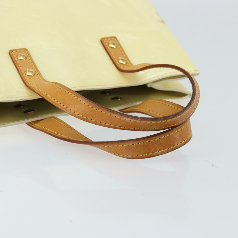 【日本直送】路易威登 Monogram Vernis Reade PM 手提包 Perle M91336 LV Auth 150707-6