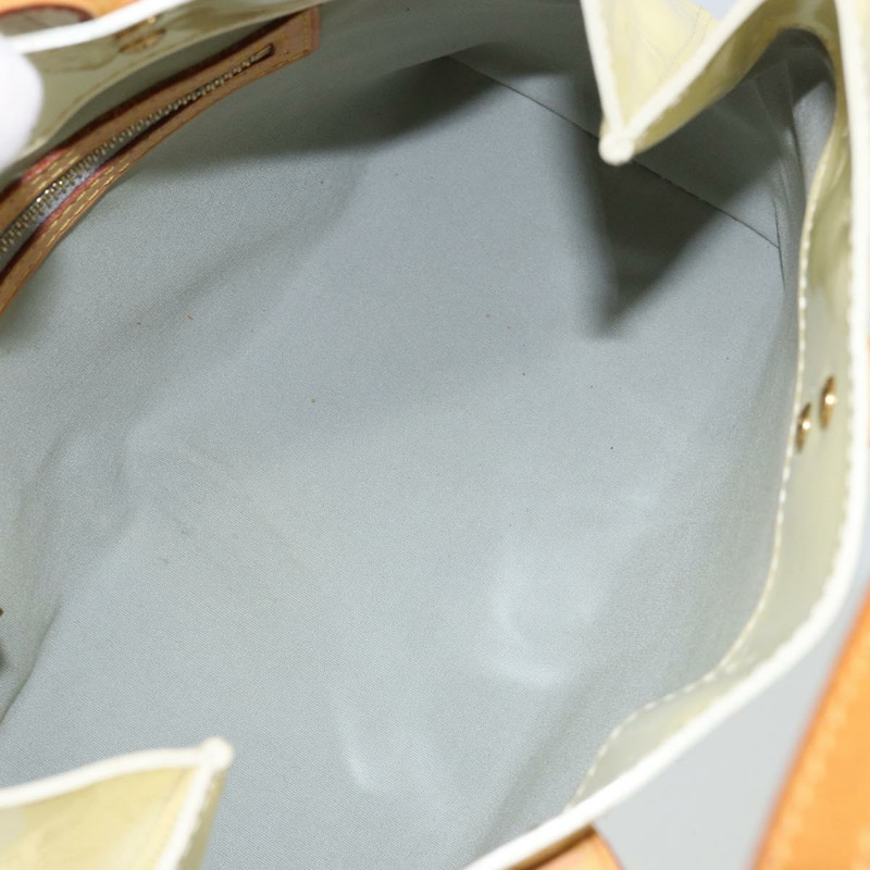 【日本直送】路易威登 Monogram Vernis Reade PM 手提包 Perle M91336 LV Auth 150707-9