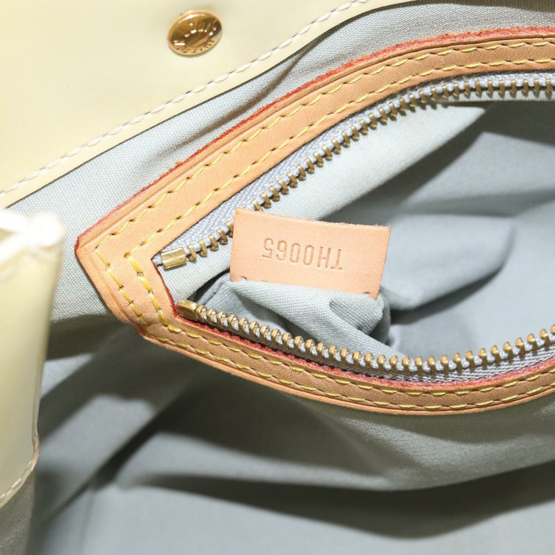 【日本直送】路易威登 Monogram Vernis Reade PM 手提包 Perle M91336 LV Auth 150707-11